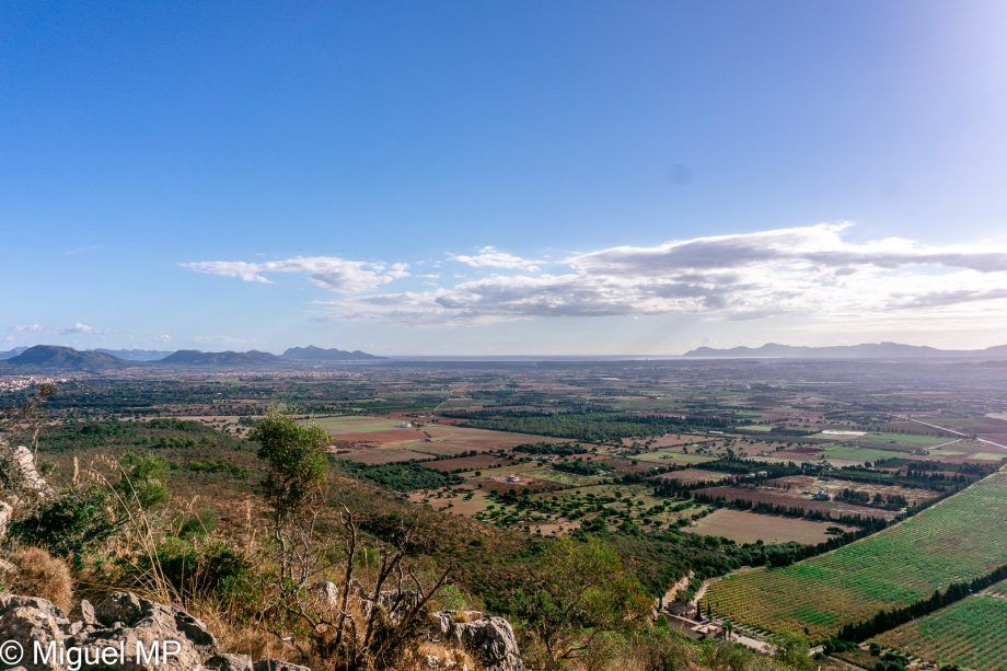 vistas de la bahia de Alcudia